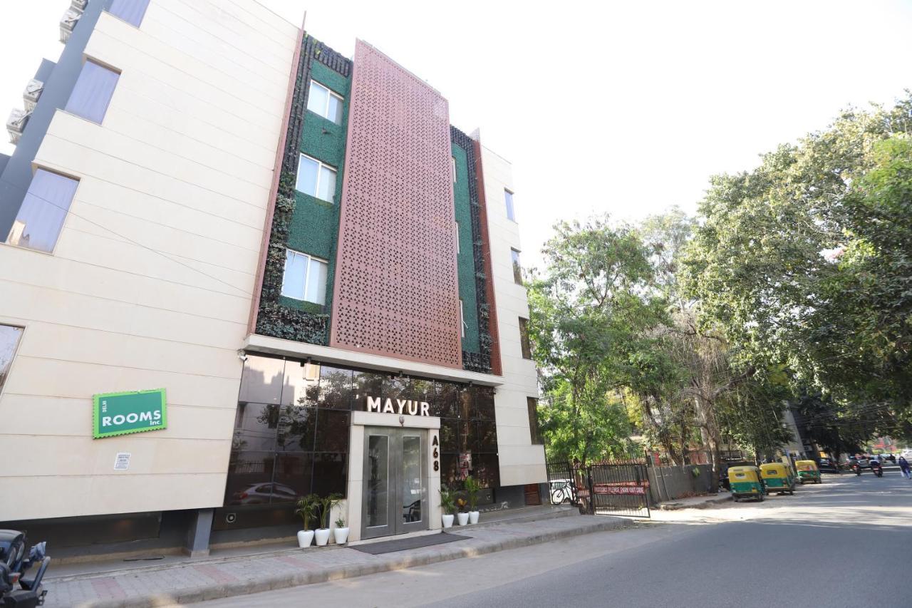 Mayur Hotel At Cr Park Neu-Delhi Exterior foto